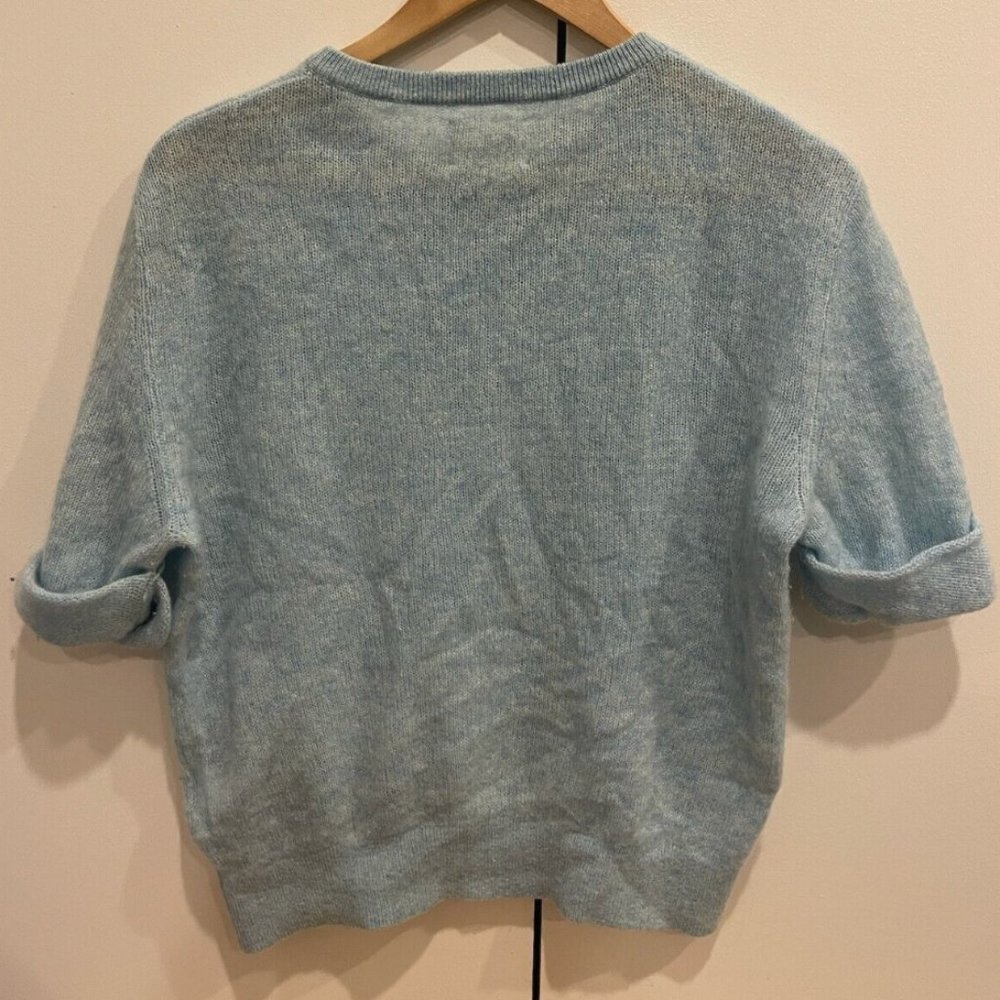 Khaite Blue 100% Cashmere Sweater RP 700$